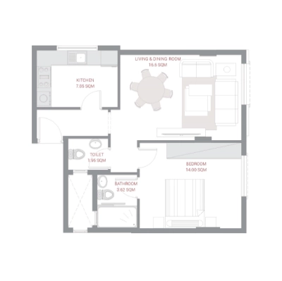 GJ Properties - Al Ameera Village - Apartment