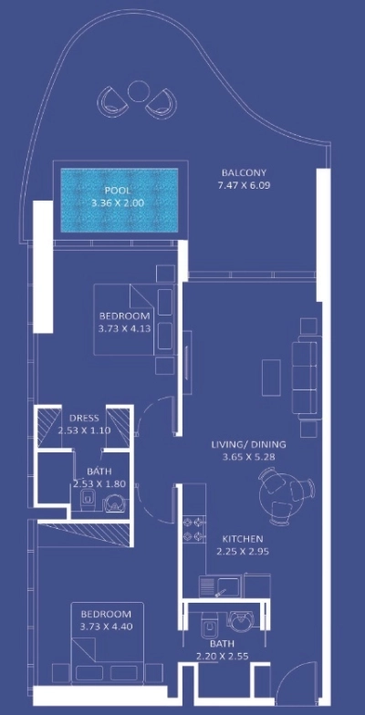 Danube - Oceanz 3 - Apartment