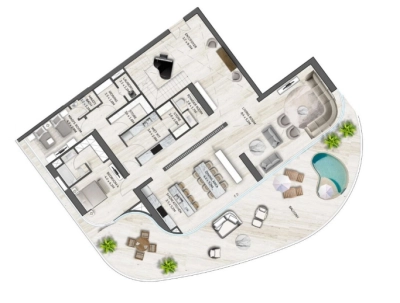 Evolutions - SLS The Palm by Roya Development - Apartment