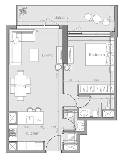 Object 1 - OZONE1 - Apartment