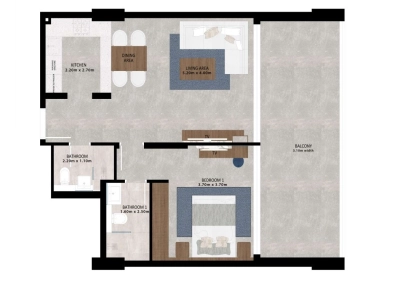 Aark Developers - Aark Residences - Apartment