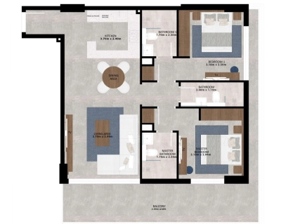 Aark Developers - Aark Residences - Apartment