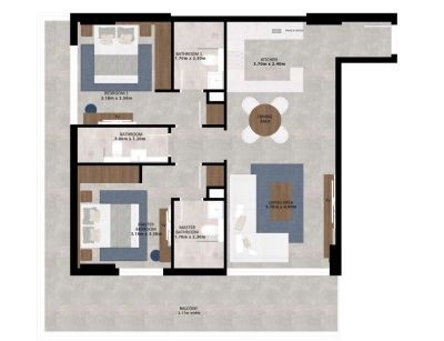 Aark Developers - Aark Residences - Apartment