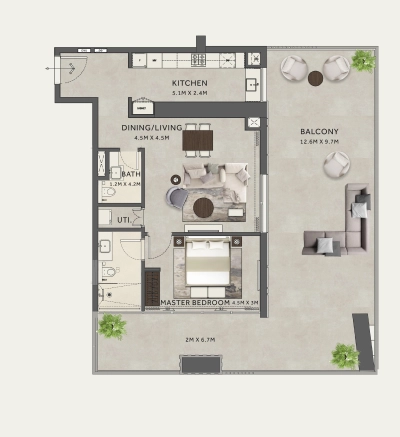 Fortune 5 - Marriott Residences - Apartment