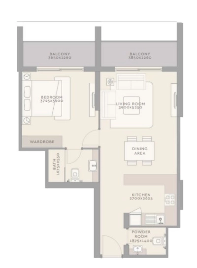 Meraki Developers - The Haven - Apartment
