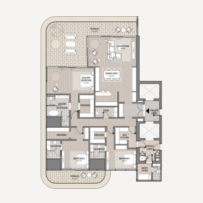 Omniyat - Vela Viento  - Apartment