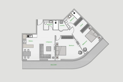 Aqua Properties - The Central Downtown - Apartment