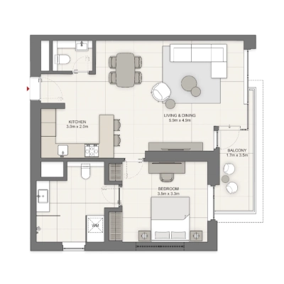LIV Developers - LIV Waterside - Apartment