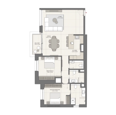 LIV Developers - LIV Waterside - Apartment