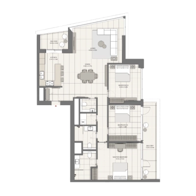 LIV Developers - LIV Waterside - Apartment