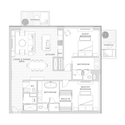 H&H - Nobu Residences - Apartment