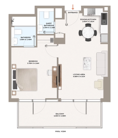 Pure Gold Living - PG One - Apartment