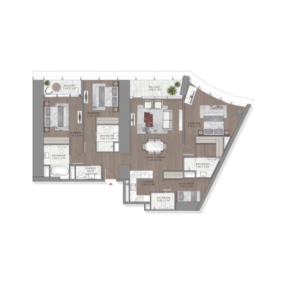 Damac - Safa Two de Grisogono - Apartment