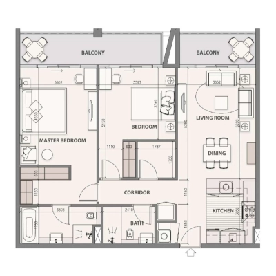 Qube Development - Cubix Residences - Apartment