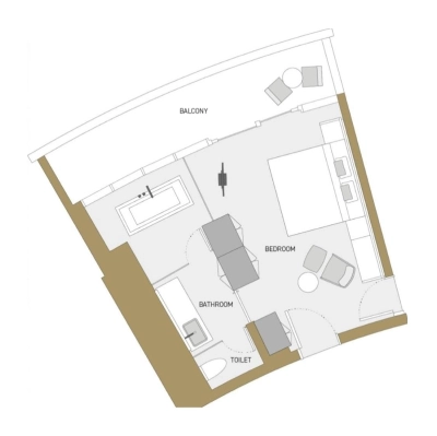 FIVE Global Holdings - Five Jumeirah Village Hotel - Apartment