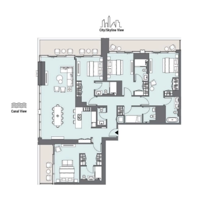 Select Group - Peninsula Four the Plaza - Apartment