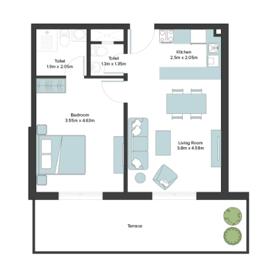 Refine Development - Equiti Residence - Apartment