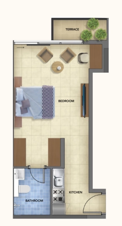 Ajmal Makan - Blue Pearls - Apartment