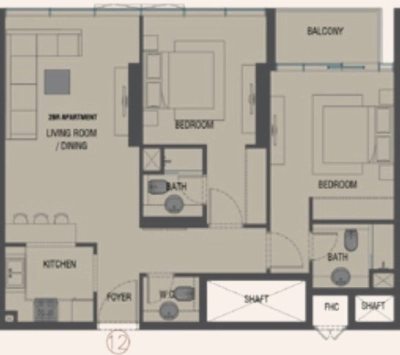 Tiger Properties - Red Square - Apartment