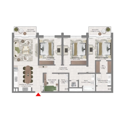 Emaar - Aeon - Apartment