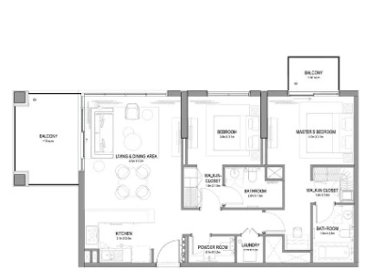 Aldar Properties - Manarat Living - Apartment