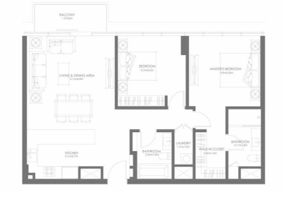 Aldar Properties - Grove Museum Views - Apartment