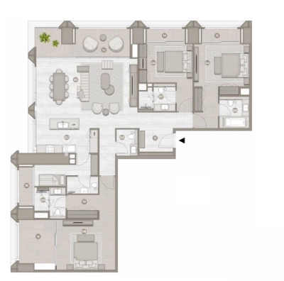 East&West International Group - Rixos - Apartment