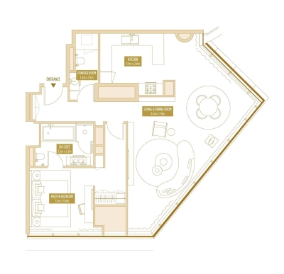 DMCC - SO/ Uptown Residences - Apartment