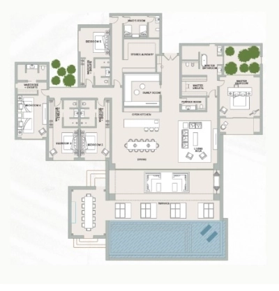 RAK Ventures - The Ritz Carlton Al Wadi Desert Resort - Villa