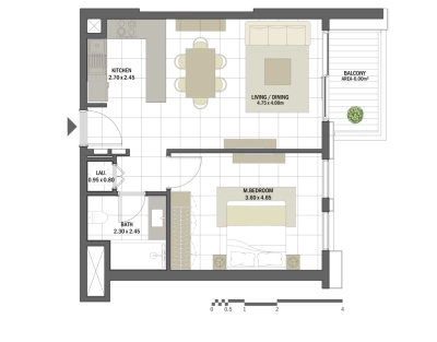 Eagle Hills - Anbar Residences - Apartment