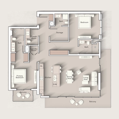 Ellington - Art Bay - Apartment