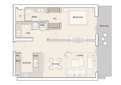 Ellington - Art Bay - Apartment