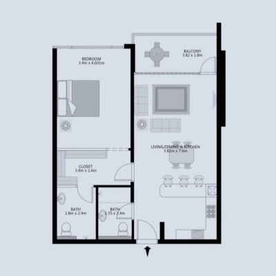 Consolidated Urban Real Estate Development LLC - Amal Tower - Apartment