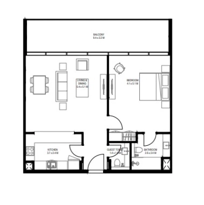 Arada - Aljada Nesba II - Apartment
