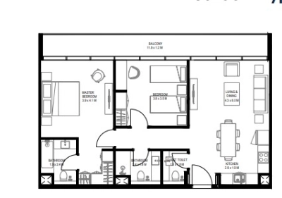 Arada - Aljada Nesba II - Apartment