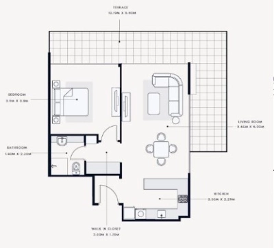 Azizi - Riviera 7 - Apartment