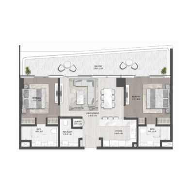 Damac - The Sapphire - Apartment