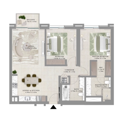 Emaar - Oria - Apartment
