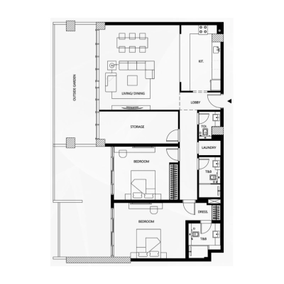 Binghatti - Binghatti Galaxy - Apartment Binghatti - Binghatti Galaxy - Apartment