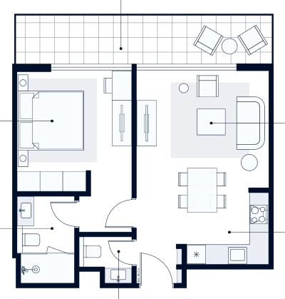 Azizi - Venice 5 - Apartment