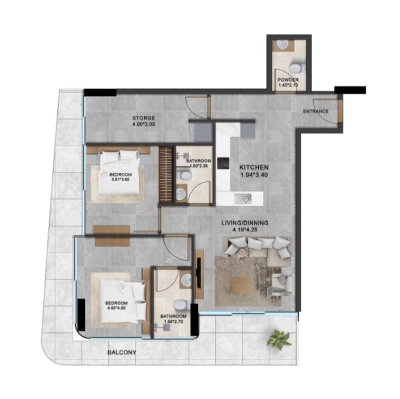 Meteora Developers - Alta by Meteora - Apartment