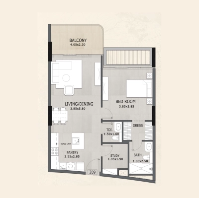 Mashriq Elite - Floarea Vista - Apartment