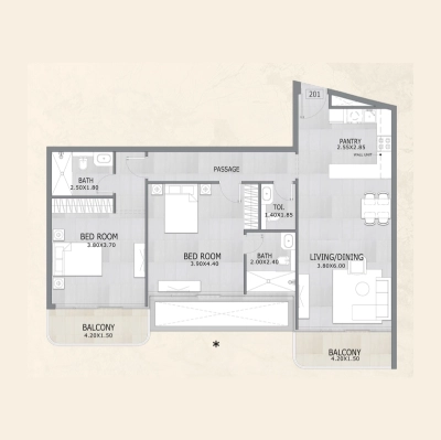Mashriq Elite - Floarea Vista - Apartment