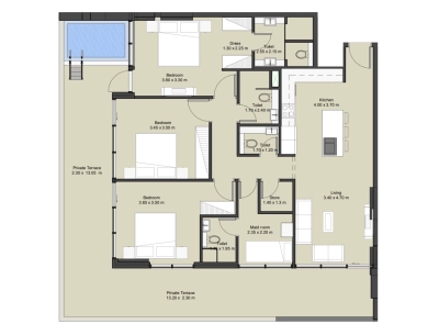 Lucky Aeon - Lucky Royale Residence - Apartment Lucky Aeon - Lucky Royale Residence - Apartment