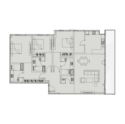 Al Zahir Investments - The 100 - Apartment