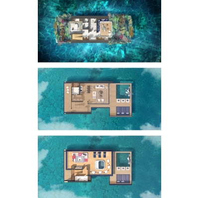 Kliendienst - Honeymoon Island and The Floating Seahorse - Villa