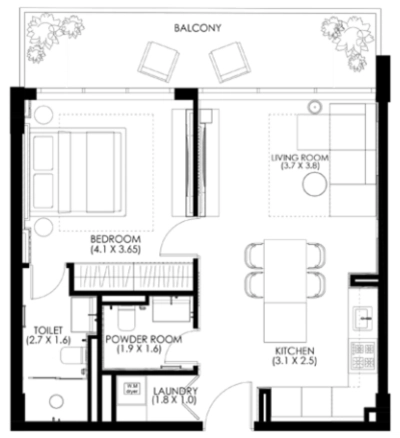 Divine One Group - Hammock Park - Apartment
