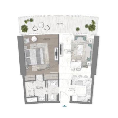 Damac - Damac Bay by Cavalli - Apartment