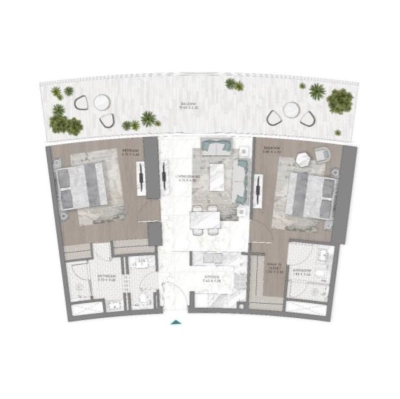 Damac - Damac Bay by Cavalli - Apartment