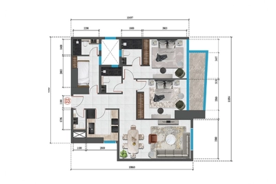 Tiger Properties - Faradis Tower - Apartment